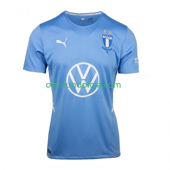 Camisola Malmö FF Homem Equipamento Primeiro 2022 Manga Curta
